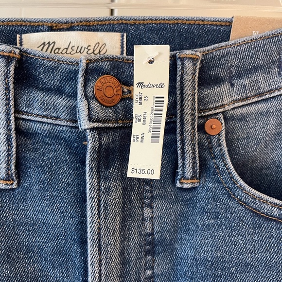 NWT MADEWELL The Perfect Vintage Jean Sz 25 - Picture 2 of 4